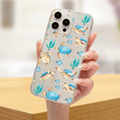 Ocean Vibes Transparent Phone Case